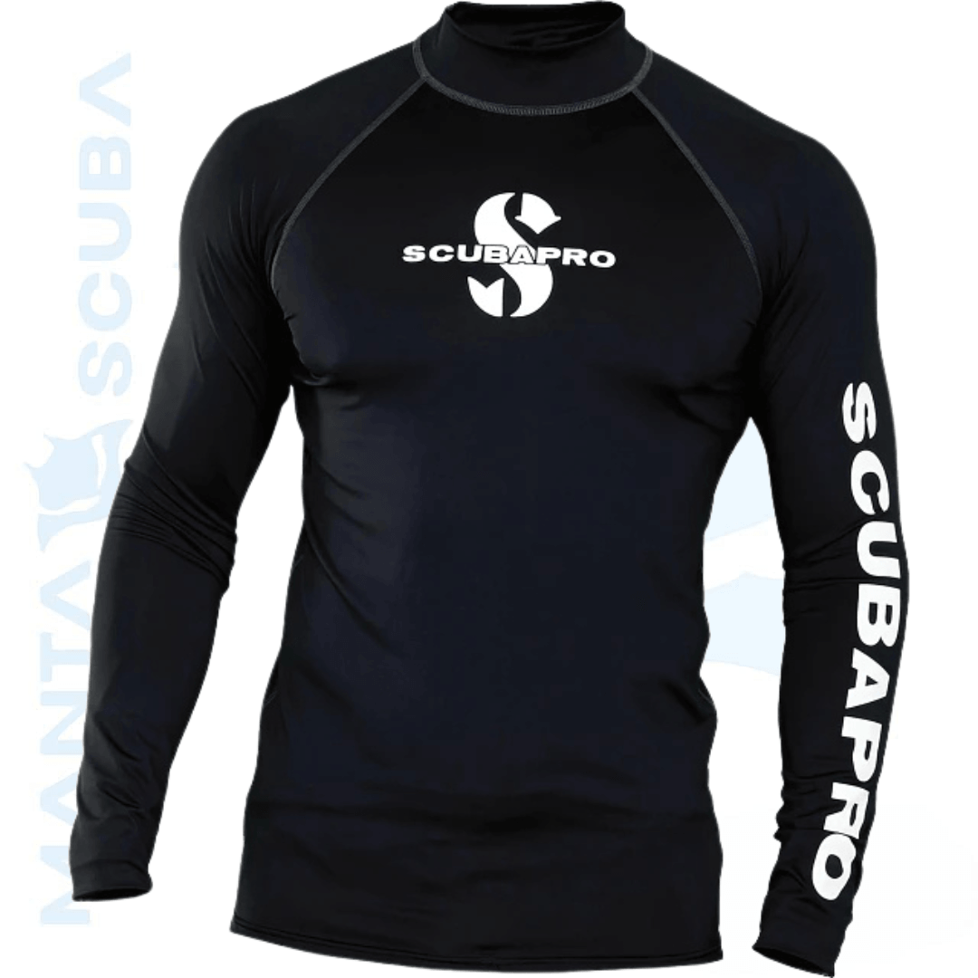 Scubapro Black Rg Ls Upf50 Men
